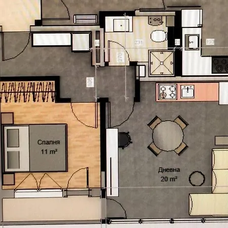 Topaz Beachfront דירה